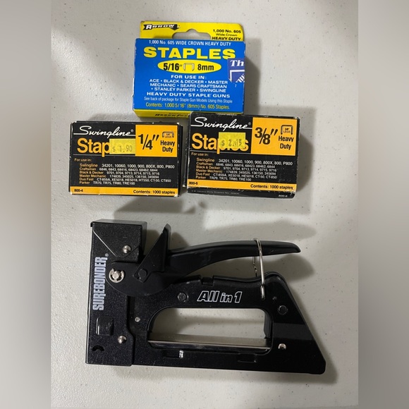 Surebonder All-in-One staple gun and staples. Only used a few times. - Picture 1 of 3